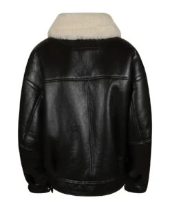 Acne Studios Fur Collar Zipped Leather Jacket -Italist Store 8f36a5a3b8ff07266e8e4b6b1dcbf6b7