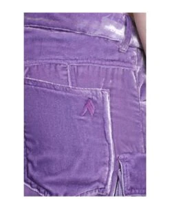 Fern Pants In Viola Viscose -Italist Store 8f3a9d8ba9b9ad8fc9ad6688844d8437