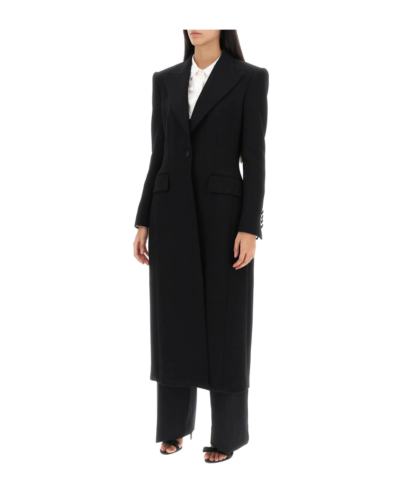 Dolce & Gabbana Wool Cady Shaped Coat 4 Dolce & Gabbana Wool Cady Shaped Coat - Image 4