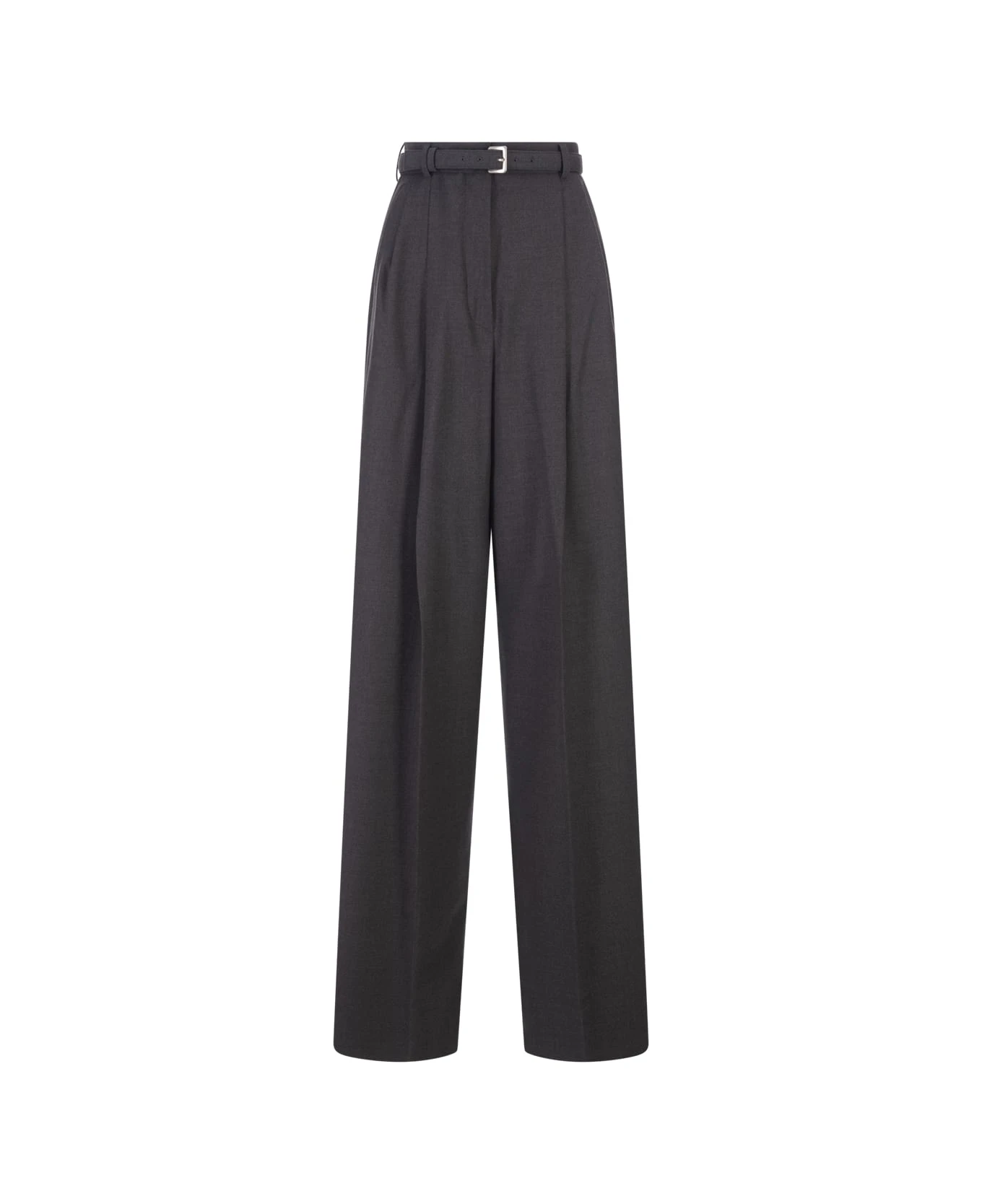 Max Mara Medium Grey Kiens Trousers 1 Max Mara Medium Grey Kiens Trousers