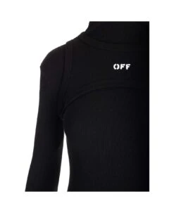 Off-White Turtleneck Midi Dress -Italist Store 912cc255348e54a049096b338682ae42