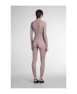 Marine Serre Suit In Brown Polyamide -Italist Store 9135846650061ea458d502531977f45f