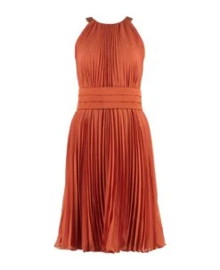 Max Mara Golena Pleated Dress