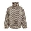 Valentino Toile Iconographe High Neck Puffer Jacket