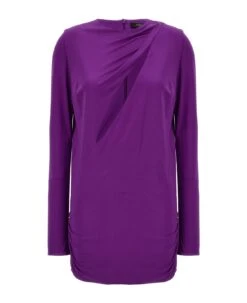 Versace Cut Out Jersey Dress