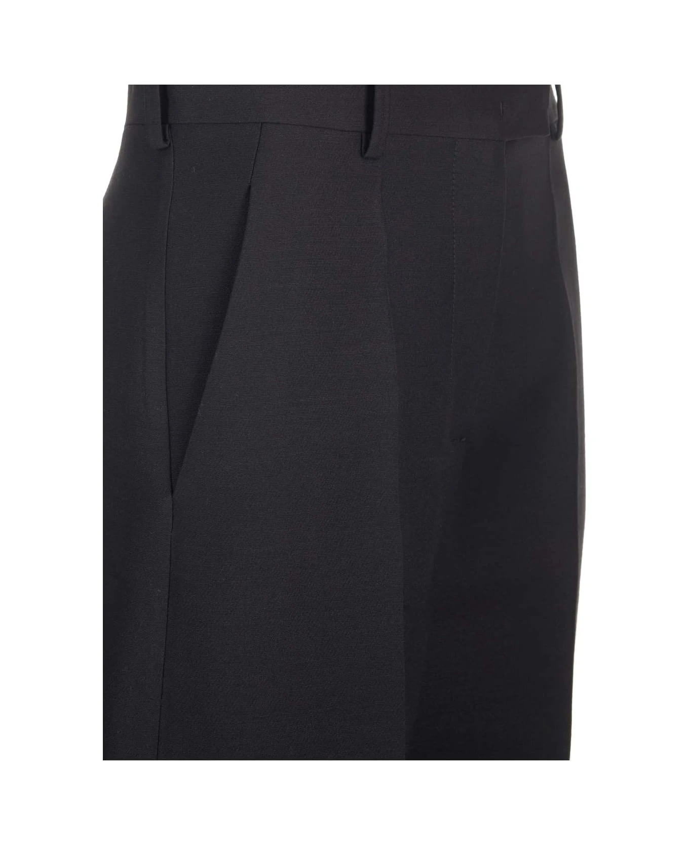 Valentino Garavani Crepe Couture Wide Leg Trousers 4 Valentino Garavani Crepe Couture Wide Leg Trousers - Image 4