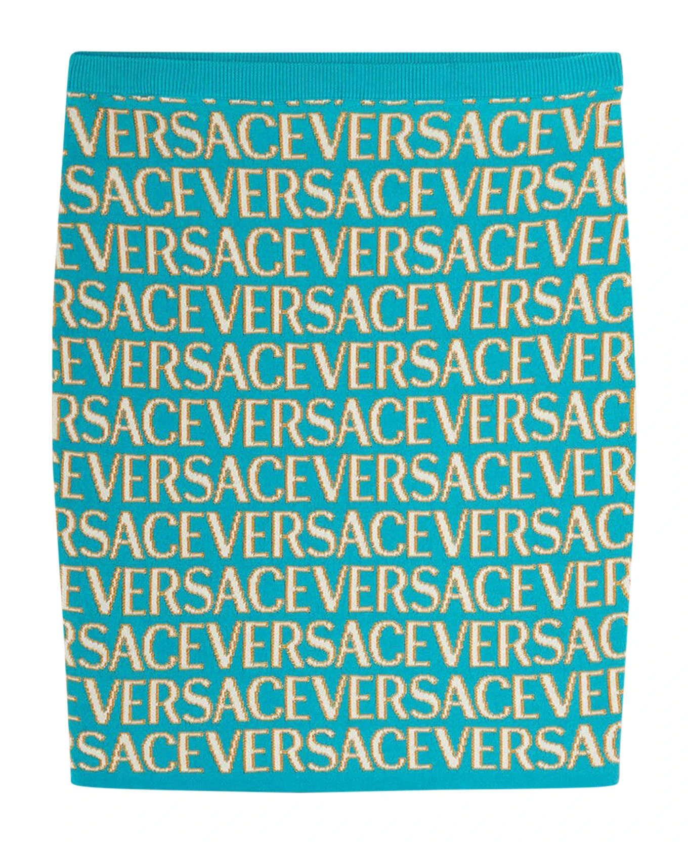 Versace Knit Skirt Repeat Jacquard Serie 1 Versace Knit Skirt Repeat Jacquard Serie