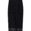 Dolce & Gabbana Midi Lace Pencil Skirt