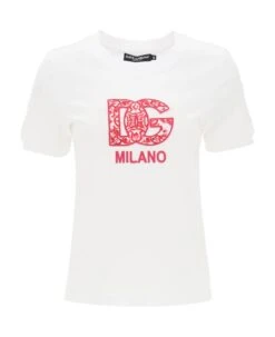 Dolce & Gabbana T-shirt With Dg Patch