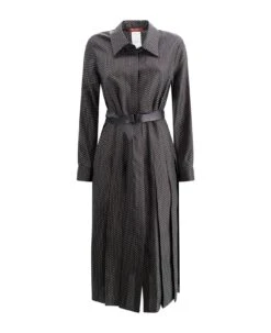 Chemisier Dress In Silk Twill