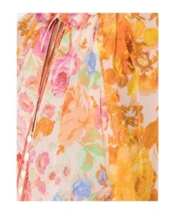 Zimmermann Multicolour Raie Silk Playsuit -Italist Store 9b7e91720f791ee71375e994a772ecd6