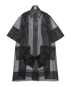 Maison Margiela Bow Tulle Coat