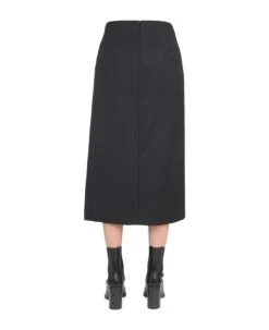 Alexander McQueen Wool And Mohair Skirt -Italist Store 9ccdb3183a0d8d9b0fd32c1e456d4d13