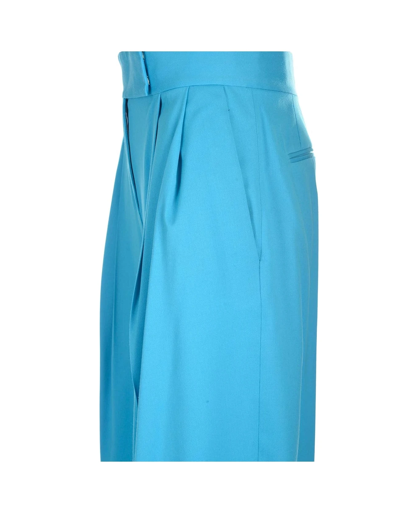 Light Blue 'gary' Trousers 3 Light Blue 'gary' Trousers - Image 3