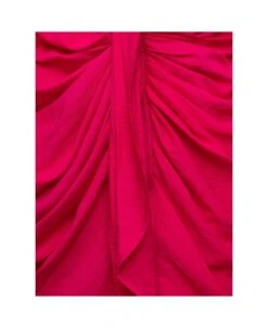 'la Robe Bahia' Fuchsia Short Draped Shirt Dress In Viscose Woman Jacquemus 5 'la Robe Bahia' Fuchsia Short Draped Shirt Dress In Viscose Woman Jacquemus -Italist Store 9e154fea6616df0177b822552bacc2e4