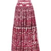 Dolce & Gabbana Long Maiolica Skirt