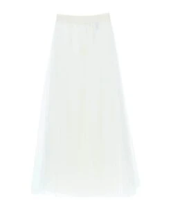 Max Mara 'gomito' Long Tulle Skirt