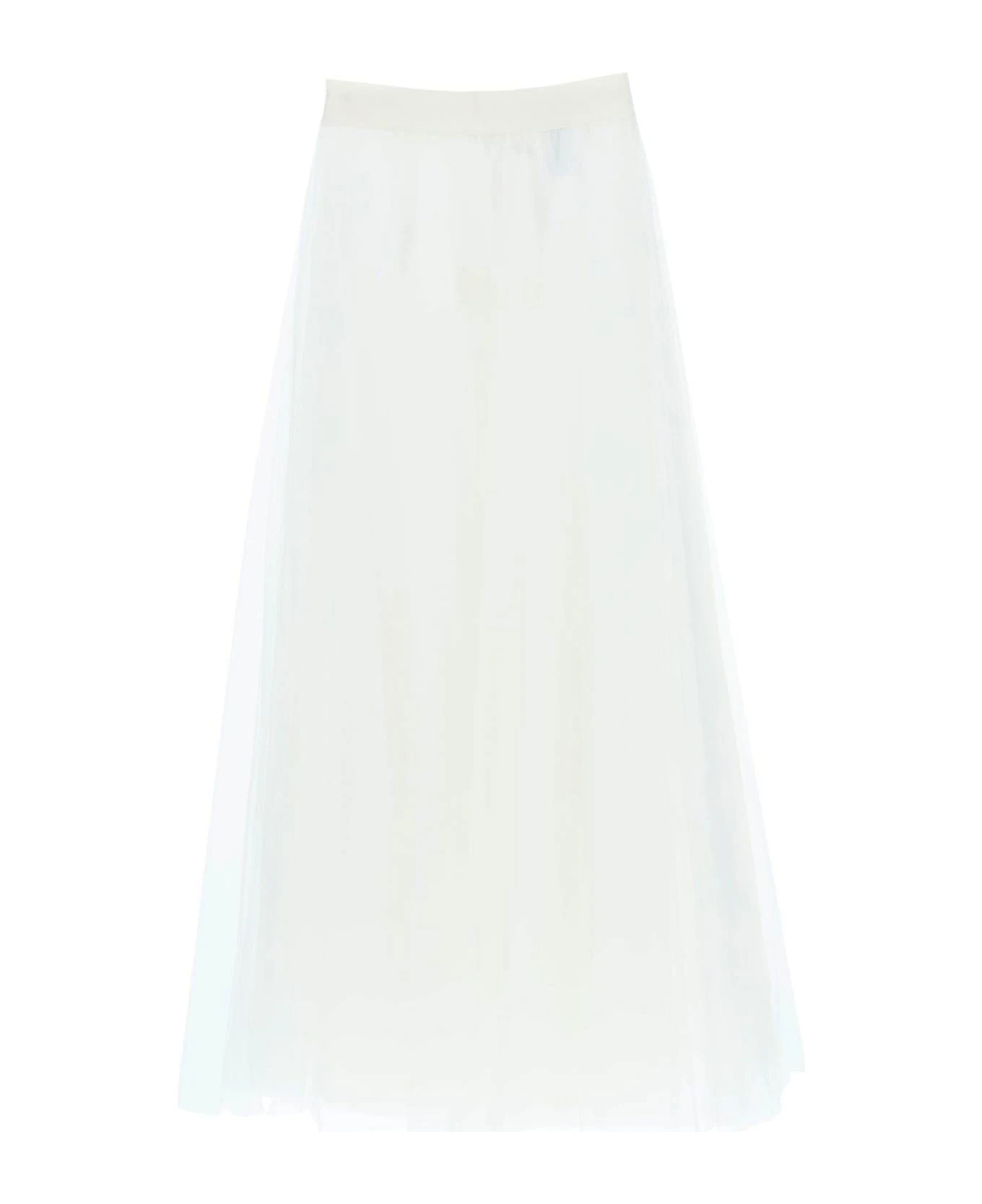 Max Mara 'gomito' Long Tulle Skirt 1 Max Mara 'gomito' Long Tulle Skirt