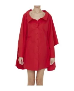 Valentino Garavani Compact Popeline Short Dress