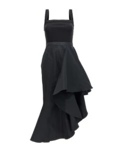 Alexander McQueen Ruffle Dress