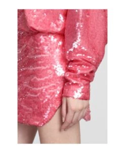 Gael Dress In Rose-pink Polyester -Italist Store a0ad6284a4d220d862ca4f1318713f21