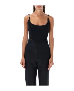 Versace Medusa '95 Corset Top