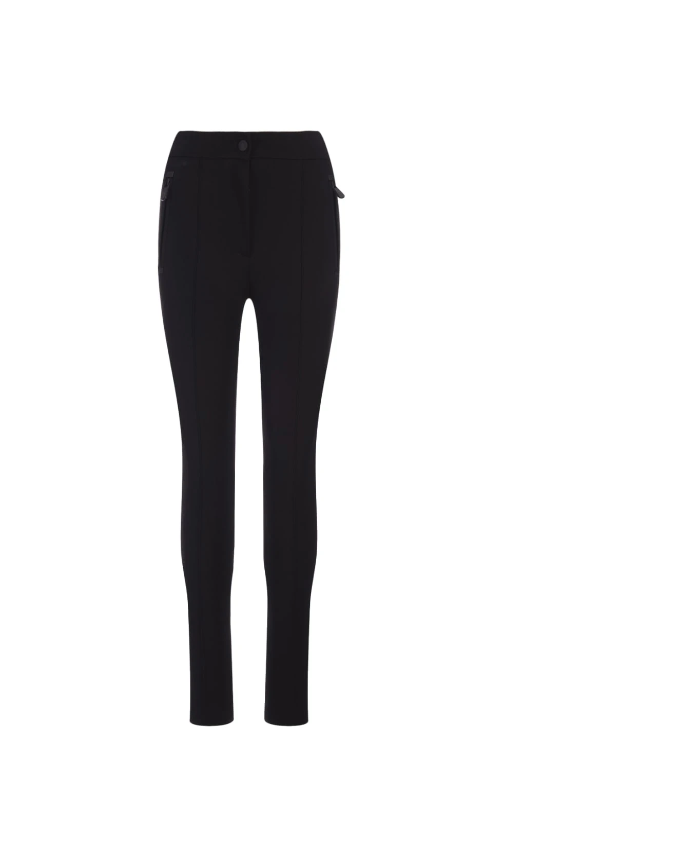 Black Technical Twill Trousers 1 Black Technical Twill Trousers