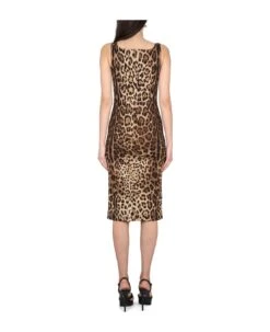 Dolce & Gabbana Charmeuse Longuette Dress -Italist Store a2ffae605d1ec1be38ee8e25d154802b