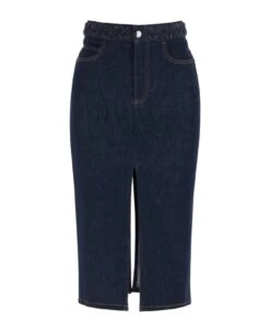 Chloé Recycled Denim Skirt