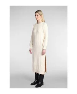 Golden Goose Dress In Beige Wool -Italist Store a3c28feb51b9b11acb0b8fa4d517274c
