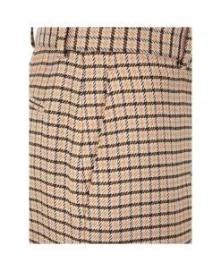 Lanvin Checked Straight-leg Pants -Italist Store a485c4bccf170561bfeec44f211cd893