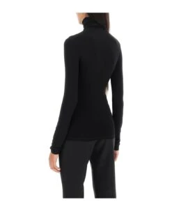 Off-White Second Skin Long Sleeve Turtleneck Top -Italist Store a554f834aa40aaebaac540edc0841c27