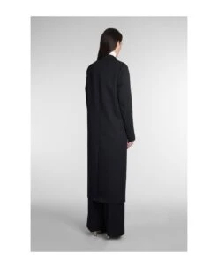 Lanvin Coat In Black Polyester -Italist Store a5c539a23f38c11c6d5def22344d7aad