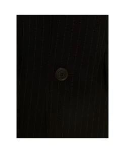Balenciaga 'hourglass' Black Pinstripe Single-breasted Jacket In Stretch Wool Woman 5 Balenciaga 'hourglass' Black Pinstripe Single-breasted Jacket In Stretch Wool Woman -Italist Store a5e2994cbfe53d9f16db5294d51ac238