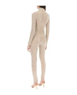 STELLA MCCARTNEY Crystal Lace Jumpsuit -Italist Store a98915cfd985a25e7b81da645e355bab