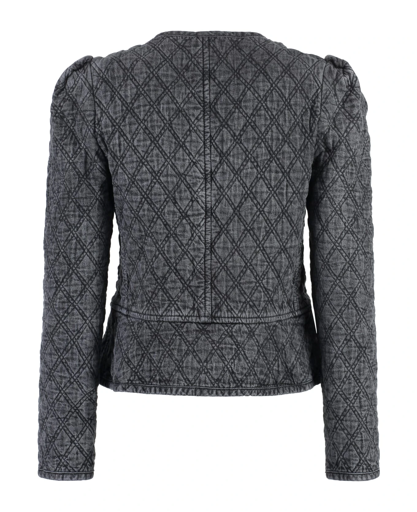 Deliona Zippered Cotton Jacket 2 Deliona Zippered Cotton Jacket - Image 2