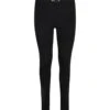 Dolce & Gabbana Metal Plaque Plain Leggings