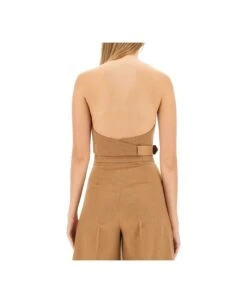 Max Mara Cropped Bustier Top -Italist Store aab3bb1cb8ecd903f382660cba8e490b