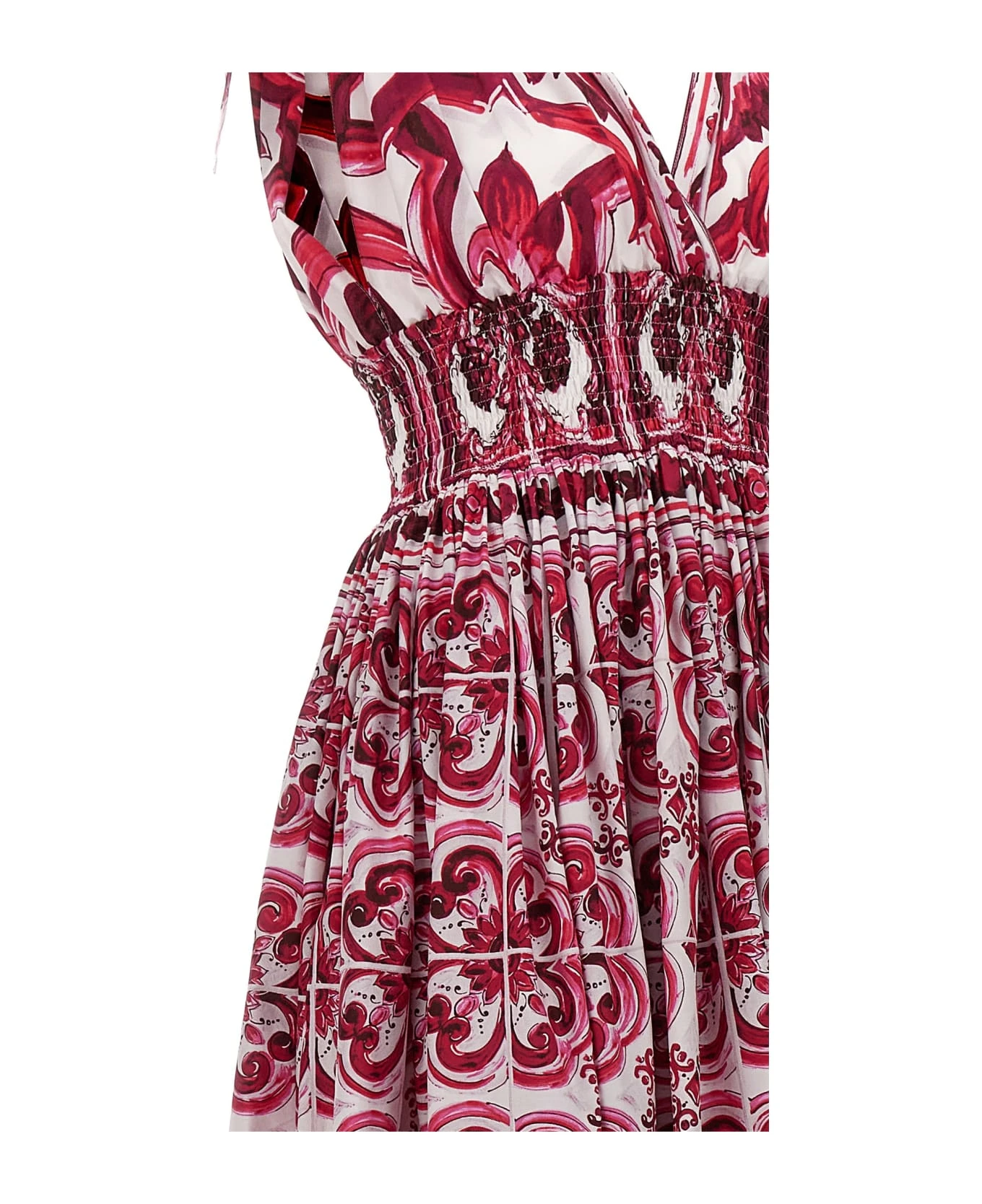 Dolce & Gabbana Long Maiolica Dress 4 Dolce & Gabbana Long Maiolica Dress - Image 4