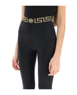 Versace Greca Sports Leggings -Italist Store ace0ebcb76a926a51f469c5667f7fda1