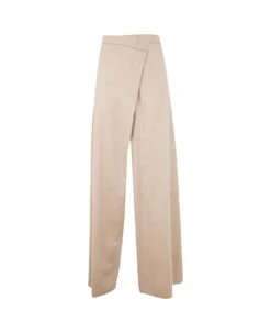 Max Mara Asymmetric Wide-leg Trousers