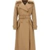 Chloé Embroidered Hooded Trench Coat