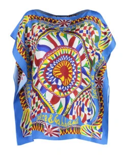 Dolce & Gabbana Printed Twill Blouse
