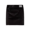 Dolce & Gabbana Logo Plaque Mini Corduroy Skirt