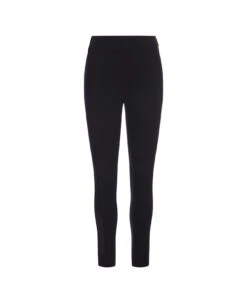 Black Technical Jersey Leggings