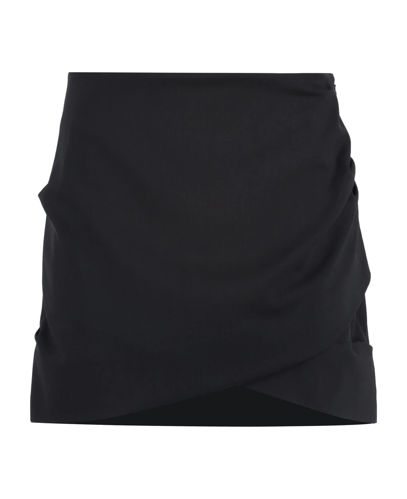 Off-White Wool-blend Mini Skirt 1 Off-White Wool-blend Mini Skirt