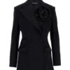 Dolce & Gabbana Single-breasted Wool Blend Blazer