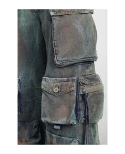 Suit In Camouflage Denim -Italist Store b145b1b881151ba62c56a0685d85a9ab