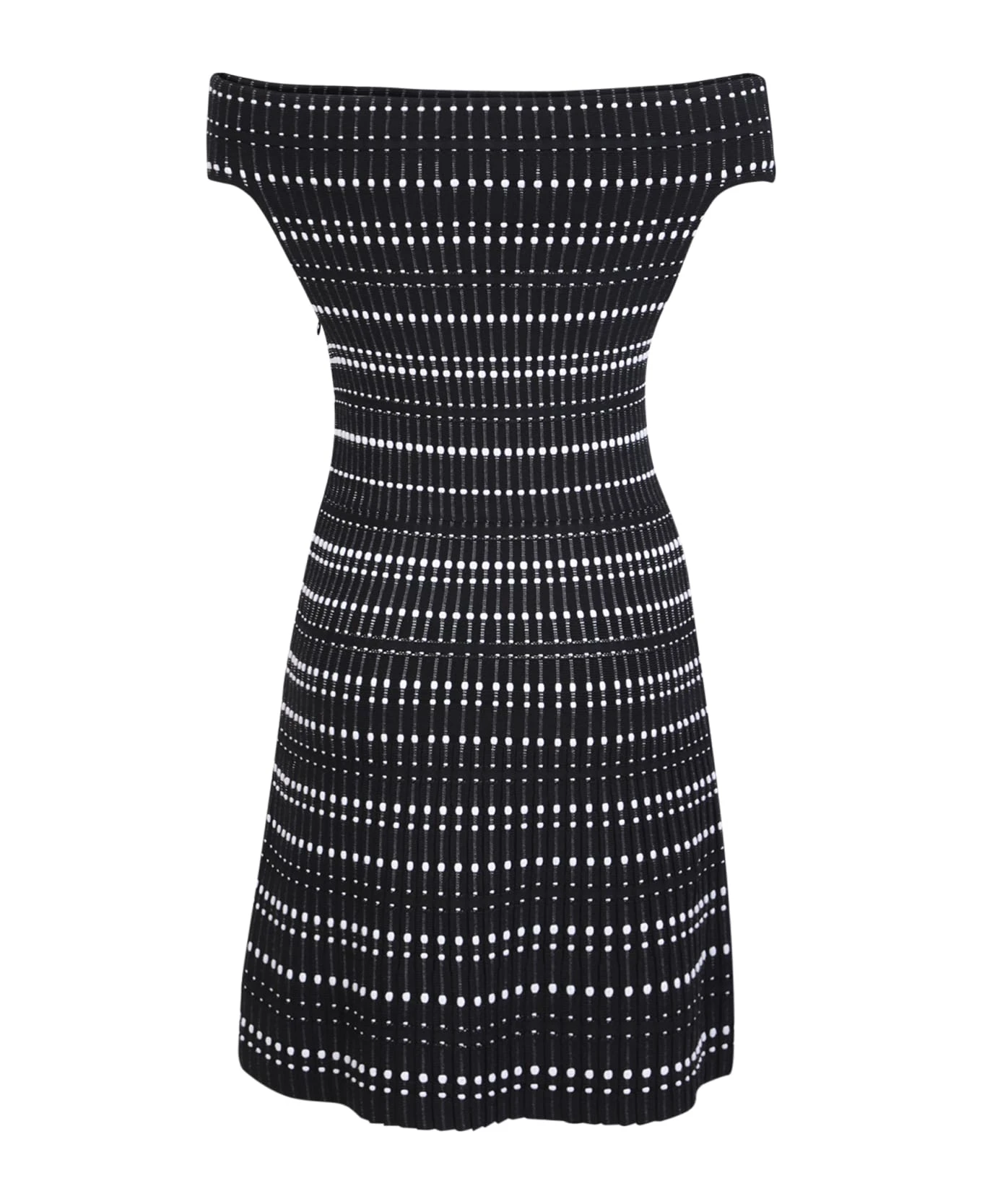 Alexander McQueen Black/white Polka Dot Minidress 2 Alexander McQueen Black/white Polka Dot Minidress - Image 2