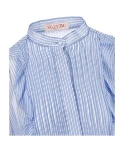 Valentino Garavani Striped Button-up Blouse -Italist Store b1bd5c62e25767bbda9e45c115f1ca3f